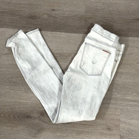 Pants - Hudson Gray Nico Super Skinny Midrise Distressed‎ Jeans USA Women's Size 27